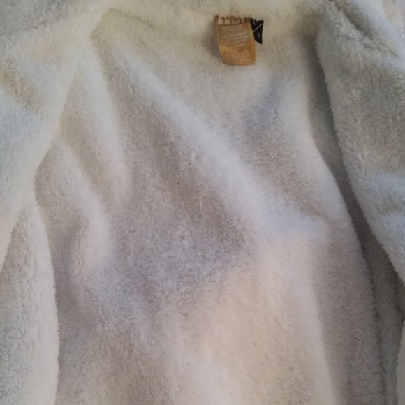 Kewl tan sherpa hoodie NWOT - Picture 7 of 7